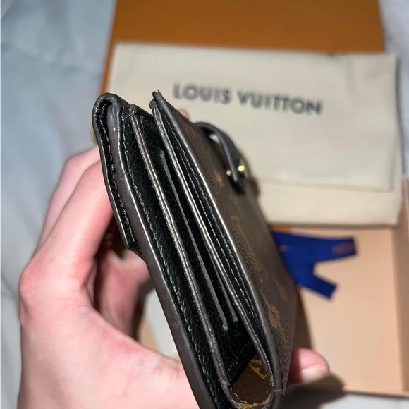 Pallas Compact Wallet Noir & Monogram - Picture 9 of 15